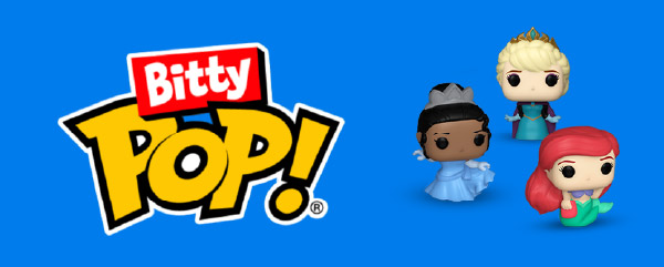 Scopri i mini-Funko Bitty Pop!